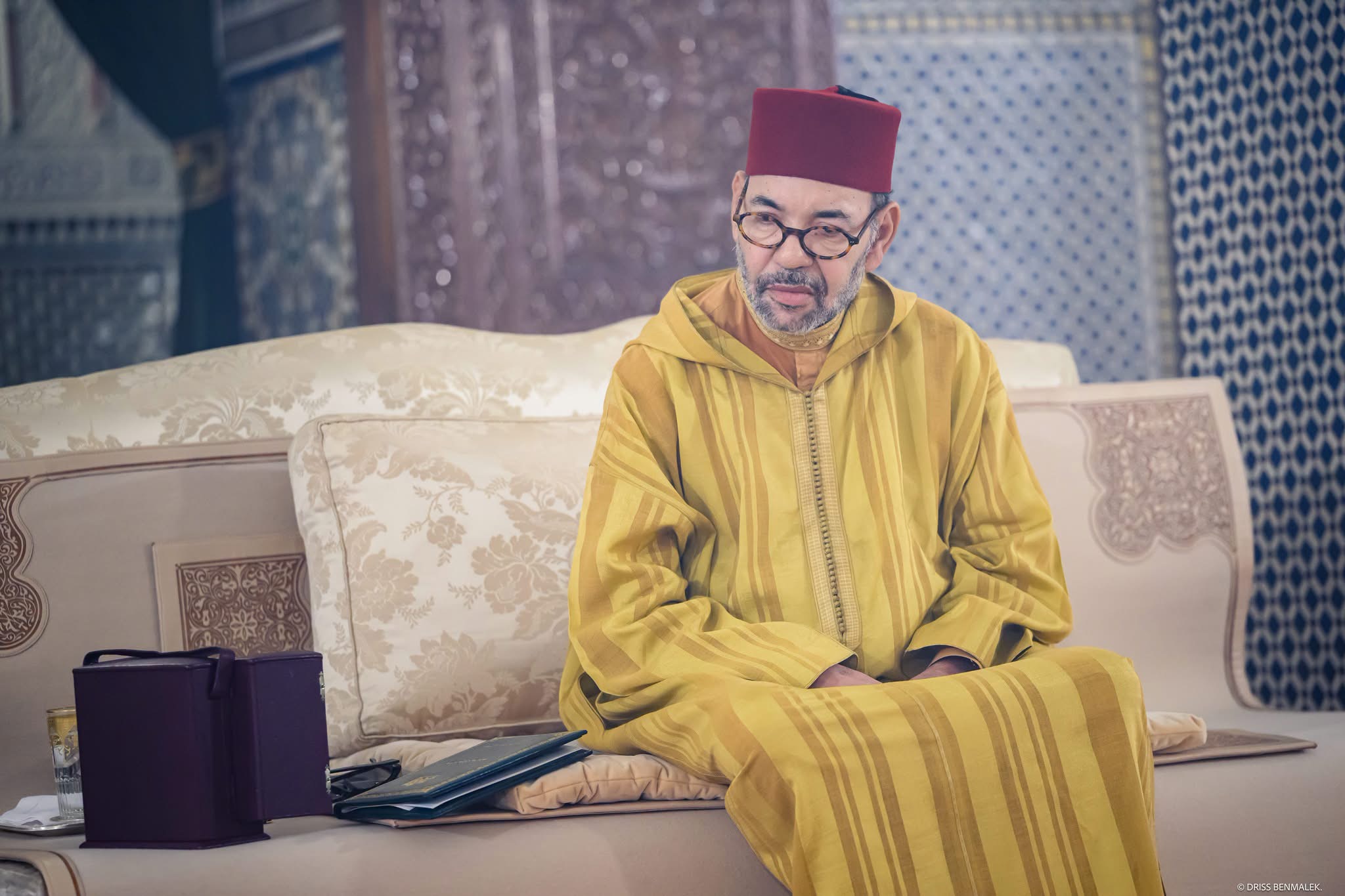 أمير المؤمنين يترأس بالقصر الملكي بالرباط حفلاً دينياً إحياءً لليلة المولد النبوي الشريف